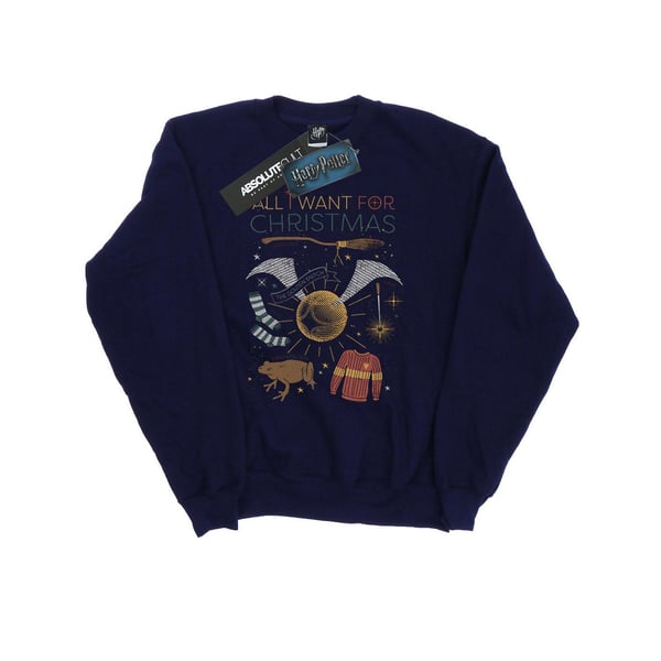 Harry Potter Mens All I Want For Christmas Sweatshirt