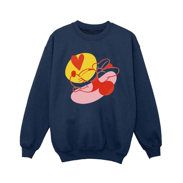 Disney Boys Minnie Mouse Tongue Heart Sweatshirt