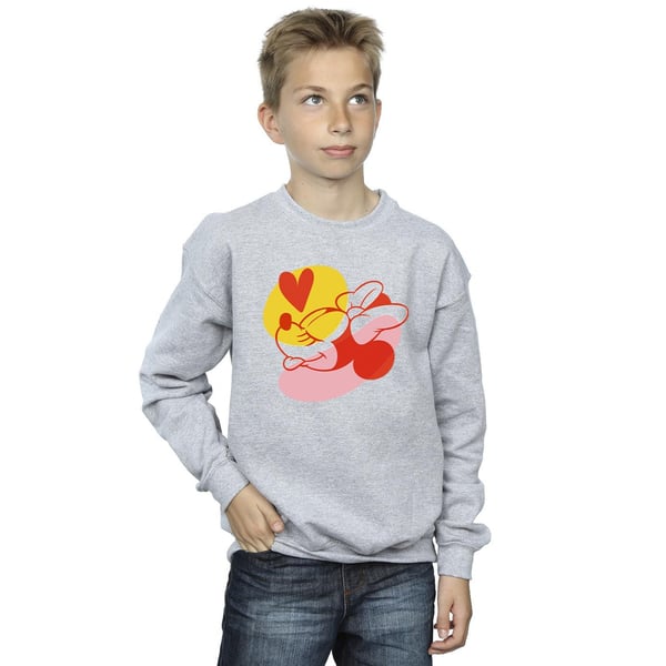 Disney Boys Minnie Mouse Tongue Heart Sweatshirt