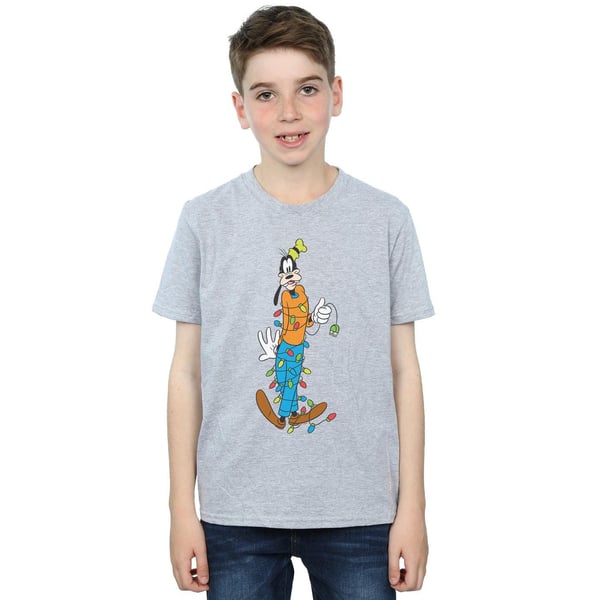 Disney Boys Goofy Christmas Lights T-Shirt