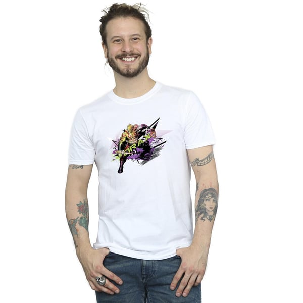 Marvel Mens Guardians Of The Galaxy Abstract Drax T-Shirt
