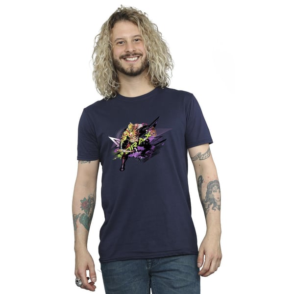 Marvel Mens Guardians Of The Galaxy Abstract Drax T-Shirt