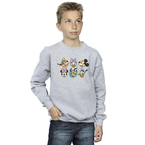 Disney Boys Mickey Mouse And Friends Faces Sweatshirt