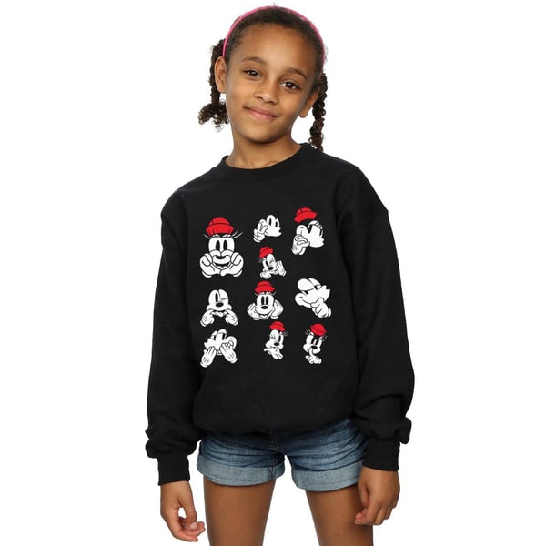 Disney Girls Minnie Mickey Photo Poses Sweatshirt