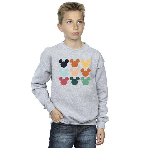 Disney Boys Mickey Mouse Heads Square Sweatshirt