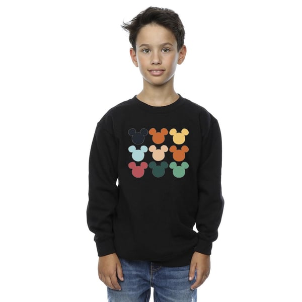 Disney Boys Mickey Mouse Heads Square Sweatshirt