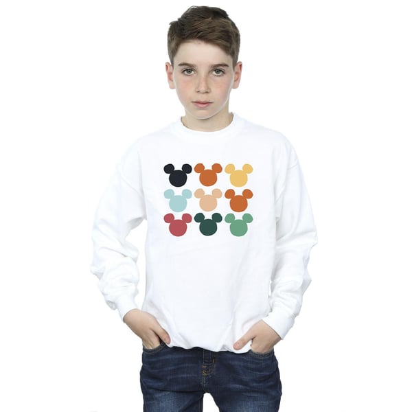 Disney Boys Mickey Mouse Heads Square Sweatshirt