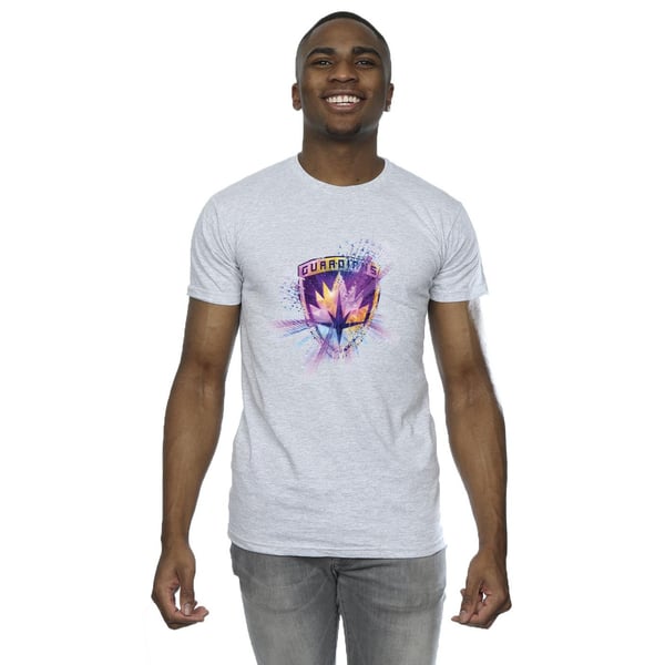 Marvel Mens Guardians Of The Galaxy Abstract Star Lord T-Shirt
