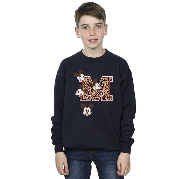 Disney Boys Mickey Mouse M Faces Sweatshirt