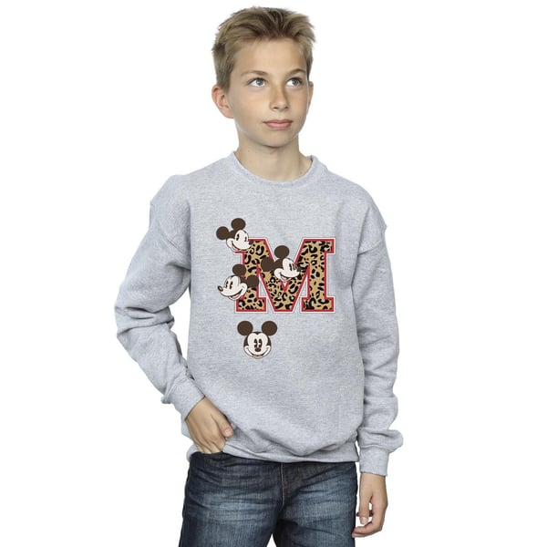 Disney Boys Mickey Mouse M Faces Sweatshirt
