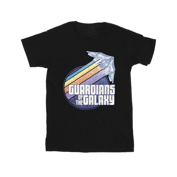 Guardians Of The Galaxy Mens Badge Rocket T-Shirt