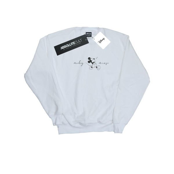 Disney Womens/Ladies Mickey Mouse Whistle Sweatshirt