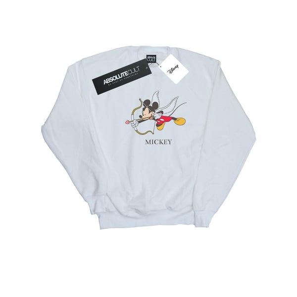 Disney Womens/Ladies Mickey Mouse Love Cherub Sweatshirt