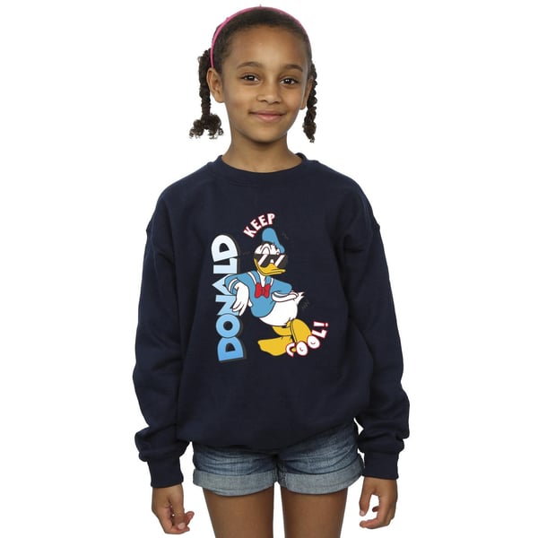 Disney Girls Donald Duck Cool Sweatshirt