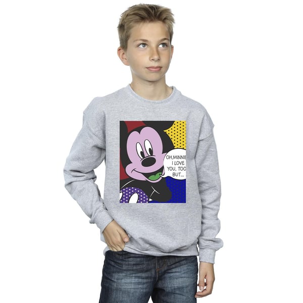 Disney Boys Mickey Mouse Oh Minnie Pop Art Sweatshirt