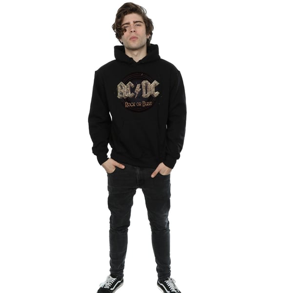 AC/DC Mens Rock Or Bust Hoodie