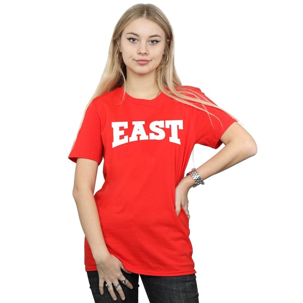 Disney Womens/Ladies High School Musical The Musical East High Cotton Boyfriend T-Shirt
