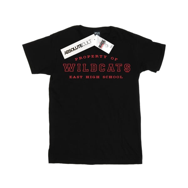 Disney Womens/Ladies High School Musical The Musical Property Of Wildcats Cotton Boyfriend T-Shirt