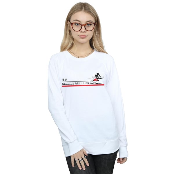 Disney Womens/Ladies Mickey Mouse Running Champion Sweatshirt