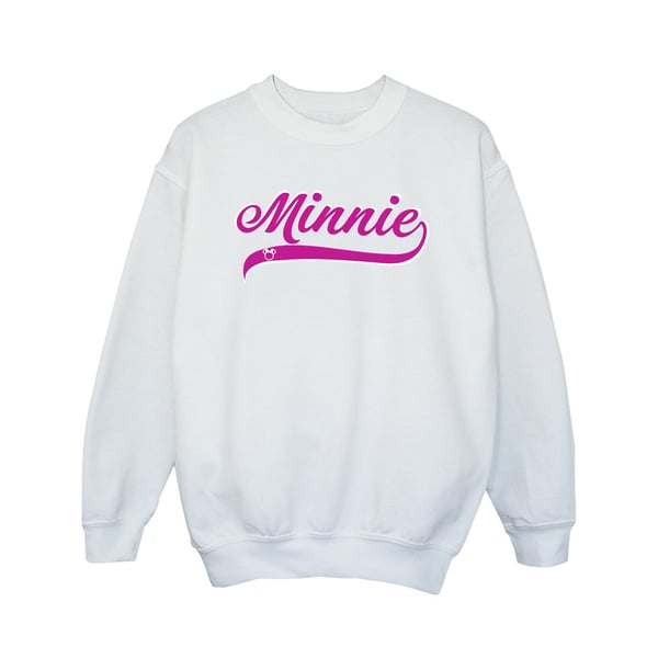 Disney Girls Minnie Mouse Logo Sweatshirt