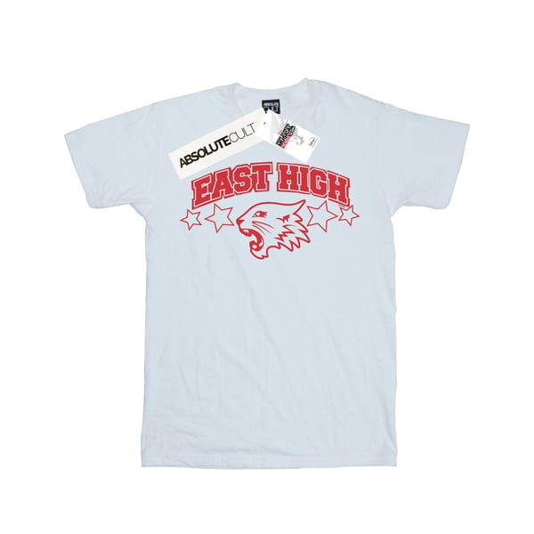 Disney Womens/Ladies High School Musical The Musical Wildcat Stars Cotton Boyfriend T-Shirt
