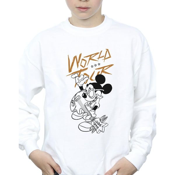 Disney Boys Mickey Mouse World Tour Line Sweatshirt