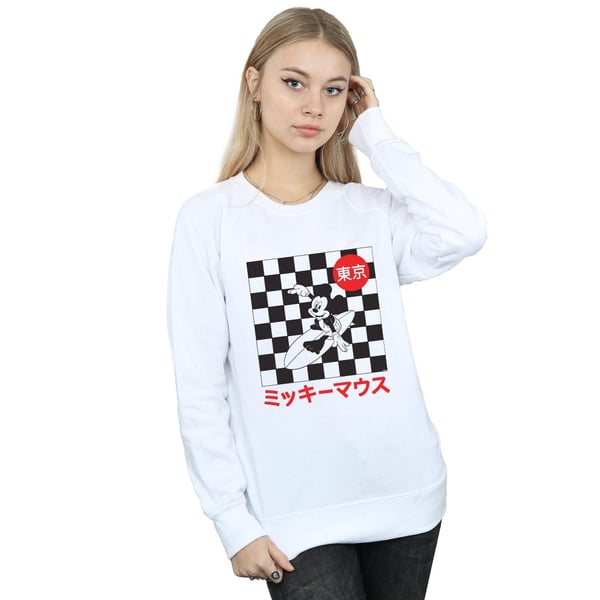 Disney Womens/Ladies Mickey Mouse Surfing Sweatshirt