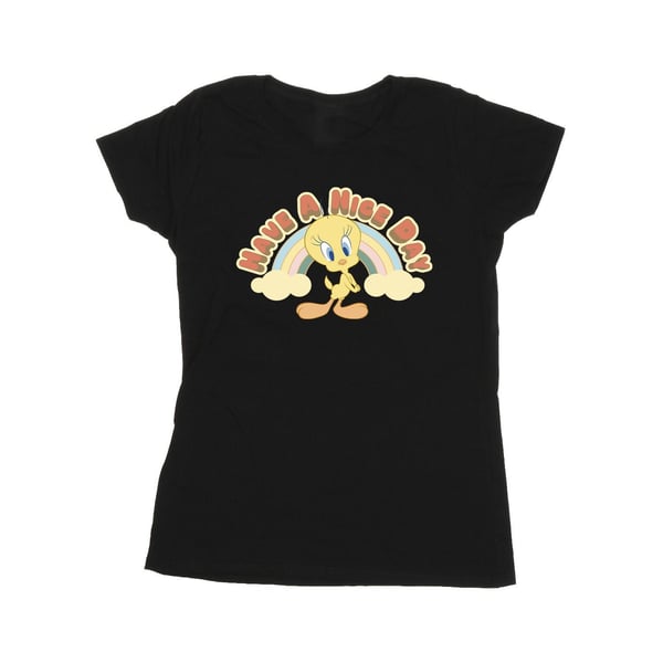 Looney Tunes Naisten Have A Nice Day Puuvillainen T-paita