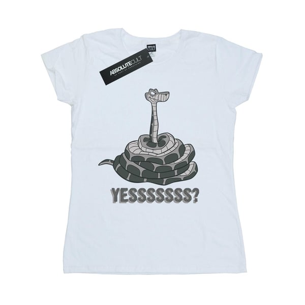 Disney Womens/Ladies The Jungle Book Kaa Yesssss Cotton Boyfriend T-Shirt
