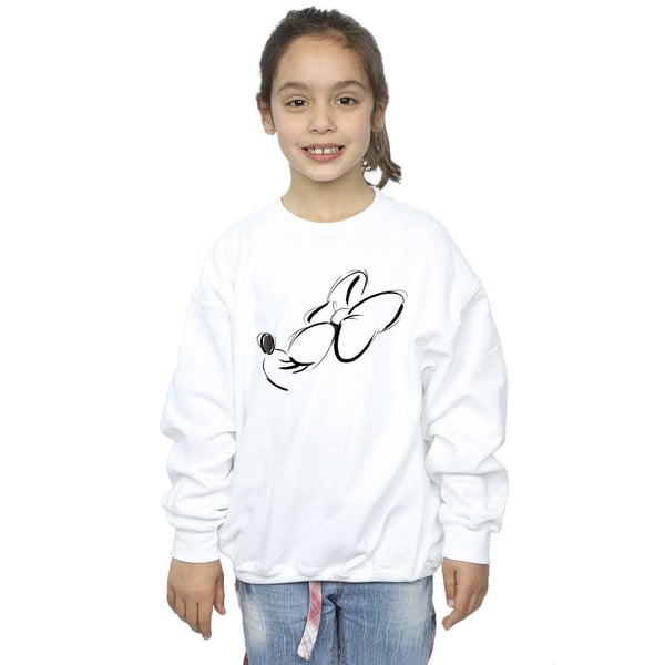 Disney Girls Minnie Mouse Nose Up Sweatshirt