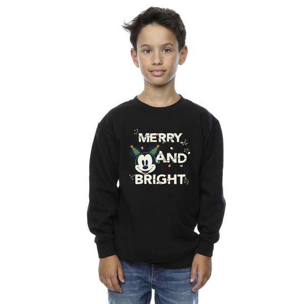 Disney Boys Mickey Mouse Merry & Bright Sweatshirt