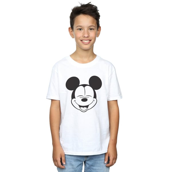 Disney Boys Mickey Mouse Closed Eyes T-Shirt