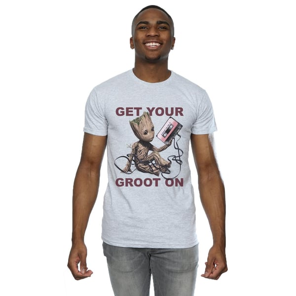 Marvel Mens Guardians Of The Galaxy Get Your Groot On T-Shirt