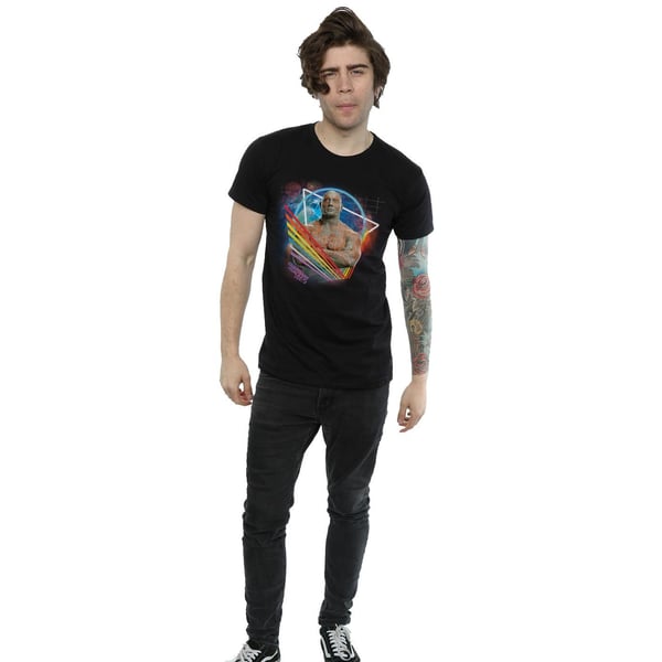 Marvel Mens Guardians Of The Galaxy Neon Drax T-Shirt