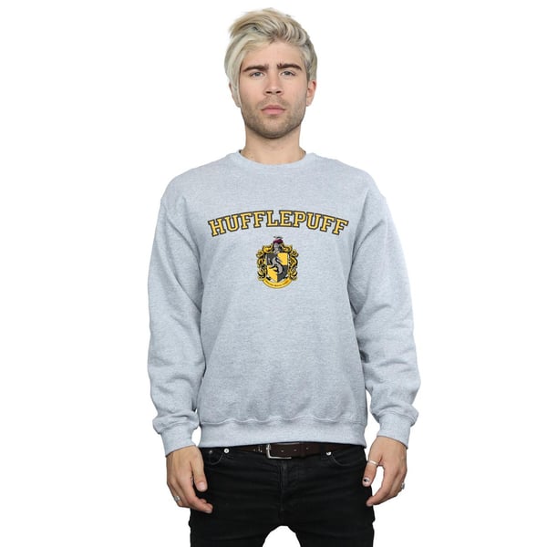 Harry Potter Mens Hufflepuff Crest Sweatshirt