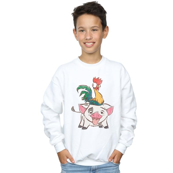 Disney Boys Moana Hei Hei And Pua Sweatshirt