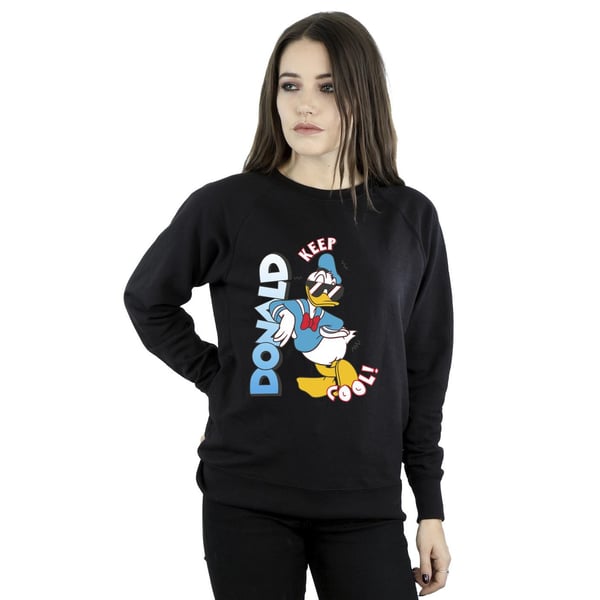 Disney Womens/Ladies Donald Duck Cool Sweatshirt