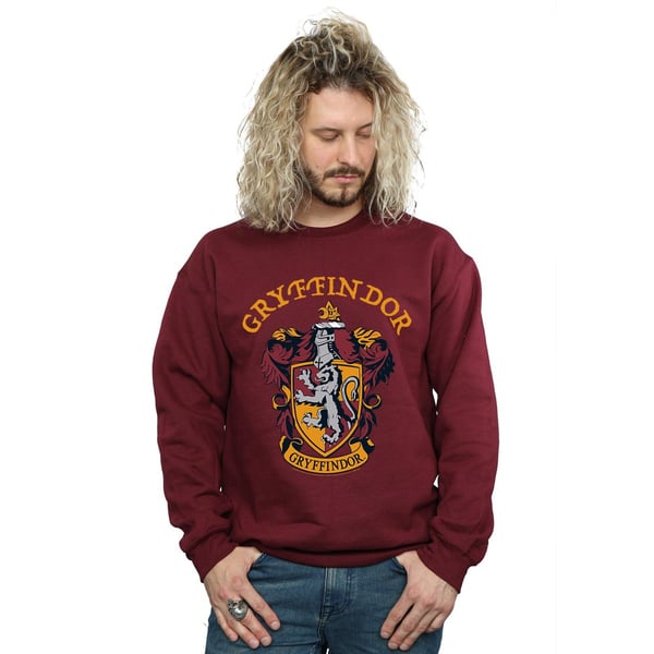 Harry Potter Mens Gryffindor Crest Sweatshirt