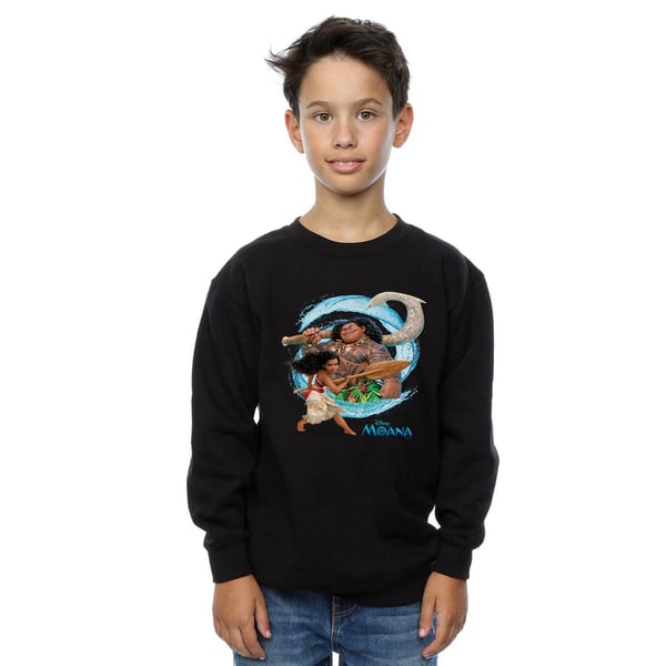 Disney Boys Moana And Maui Wave Sweatshirt