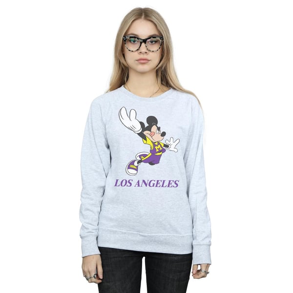 Disney Womens/Ladies Mickey Mouse Los Angeles Sweatshirt