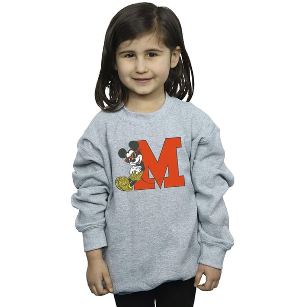Disney Girls Mickey Mouse Leopard Trousers Sweatshirt