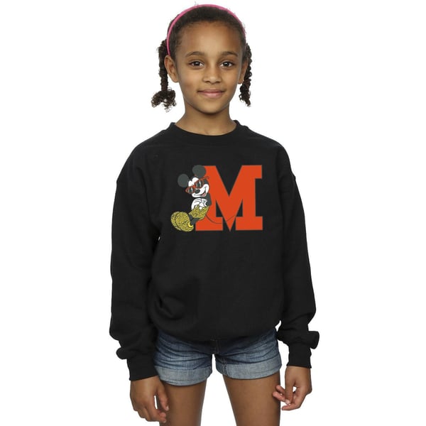 Disney Girls Mickey Mouse Leopard Trousers Sweatshirt