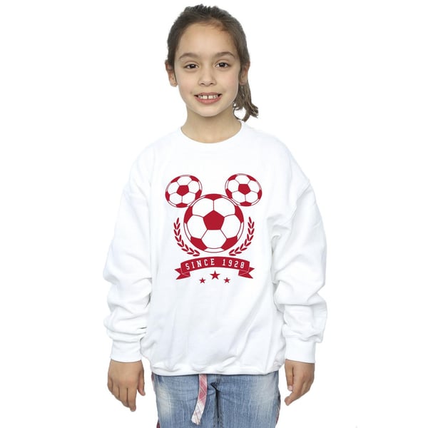 Disney Girls Mickey Football Head Sweatshirt