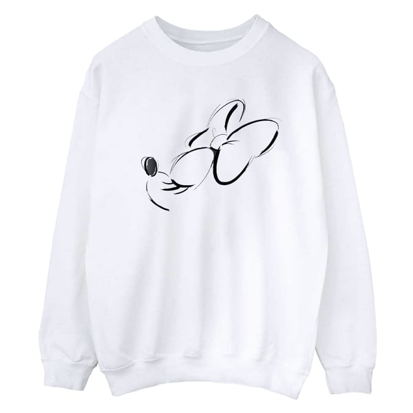 Disney Womens/Ladies Minnie Mouse Nose Up Sweatshirt