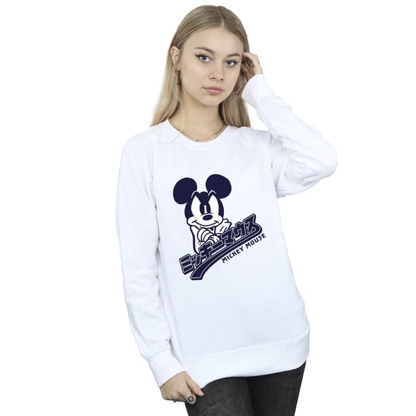 Disney Womens/Ladies Mickey Mouse Japanese Sweatshirt