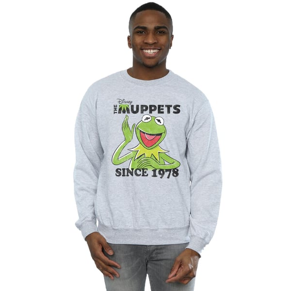 Disney Mens The Muppets Kermit Since 1978 Sweatshirt