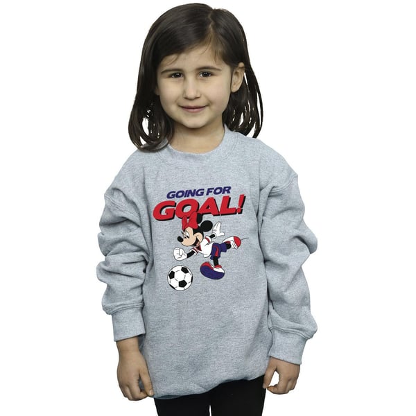 Disney Girls Minnie Mouse Going For Goal Sweatshirt
