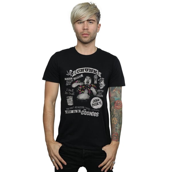 The Goonies Mens Chunk Jerk Alert T-Shirt