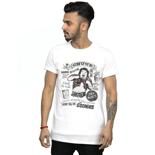 The Goonies Mens Chunk Jerk Alert T-Shirt