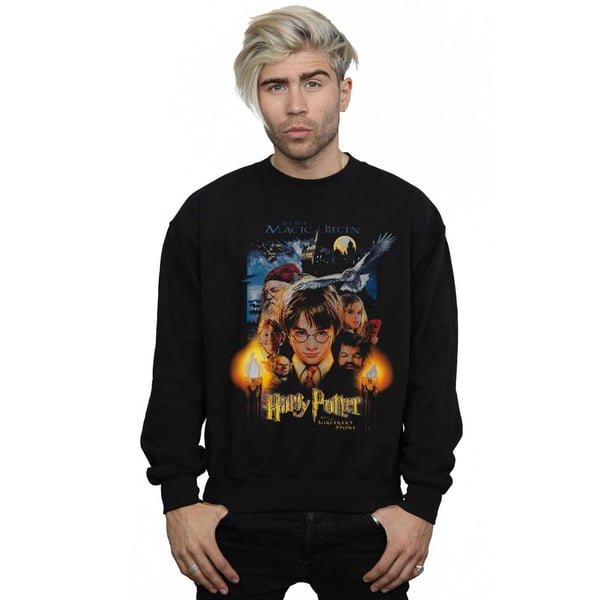 Harry Potter Mens The Sorcerer´s Stone Poster Sweatshirt